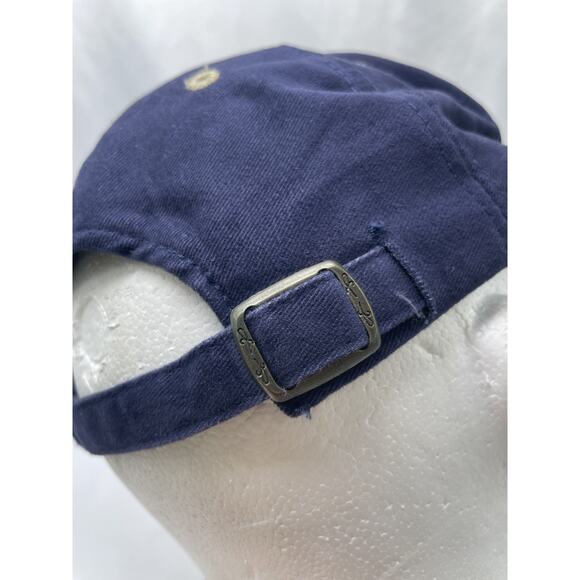 Vintage Toyota Tundra Navy Tan Strapback Adjustable Mohr’s Hat Cap Rare - Picture 5 of 8